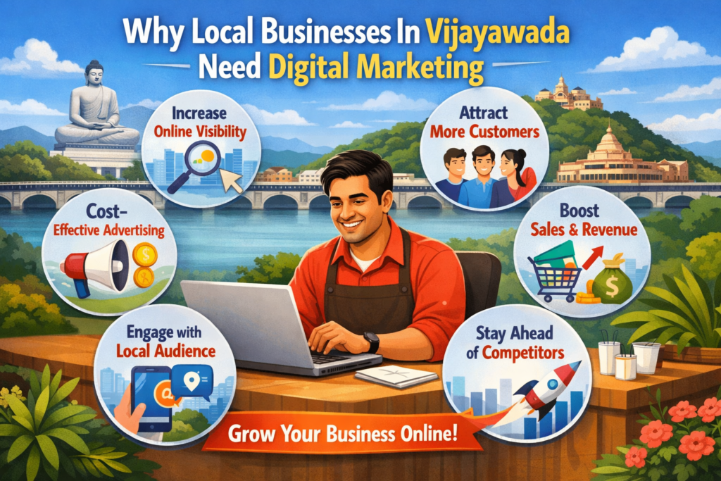 Why Local Businesses In Vijayawada Need Digital Marketing