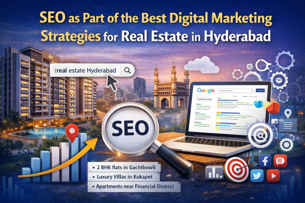 SEO as Part of the Best Digital Marketing Strategies for Real Estate in Hyderabad