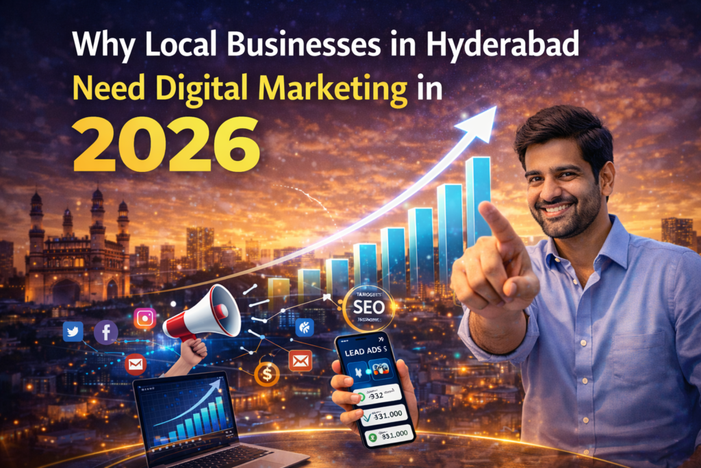 Why Local Businesses in Hyderabad Need Digital Marketing in 2026