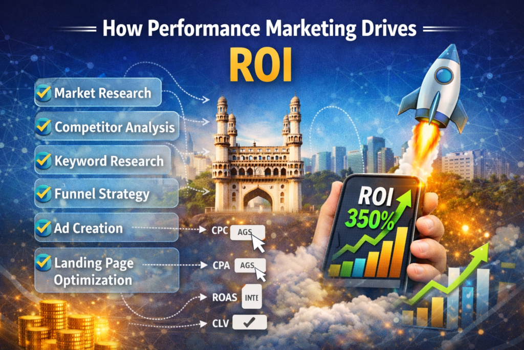 Performance Marketing in Hyderabad drives ROI