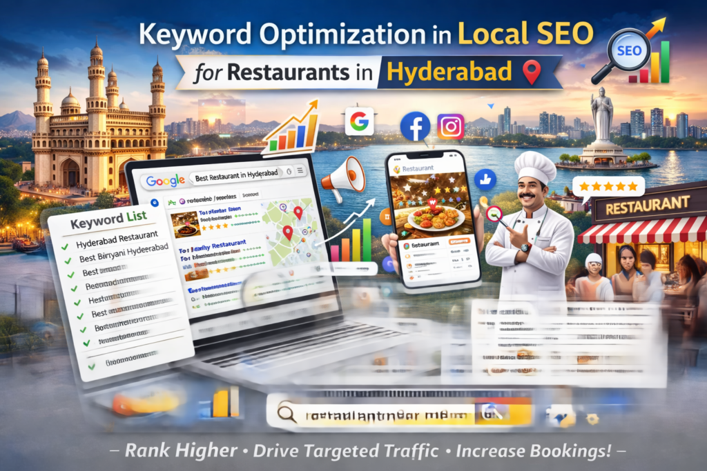 Keyword Optimization in Local SEO for Restaurants in Hyderabad