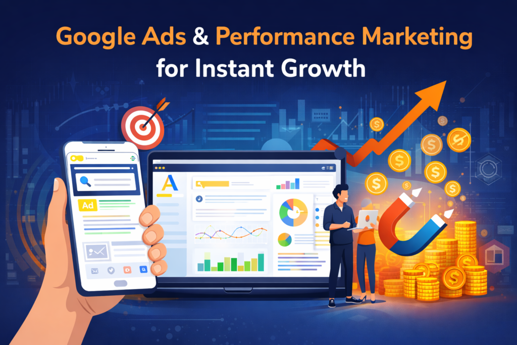 Google Ads & Performance Marketing for Instant Growth - Local Businesses in Hyderabad Need Digital Marketing