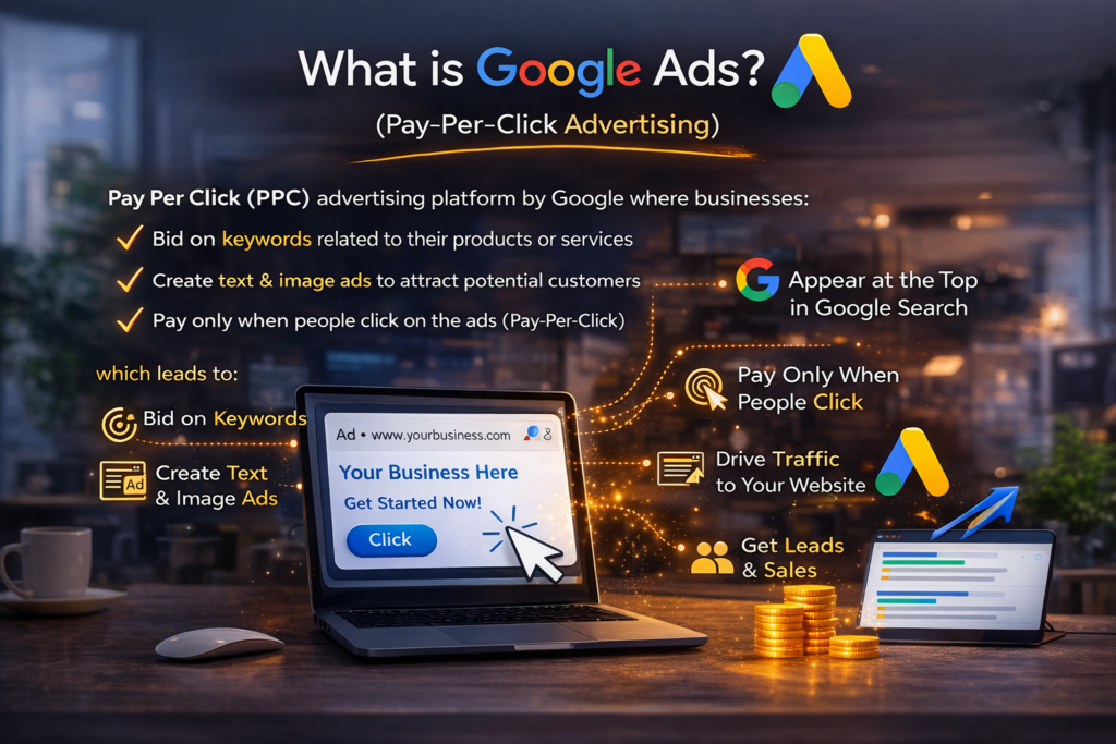 What is Google Ads (PPC) SEO vs Google Ads for Small Business