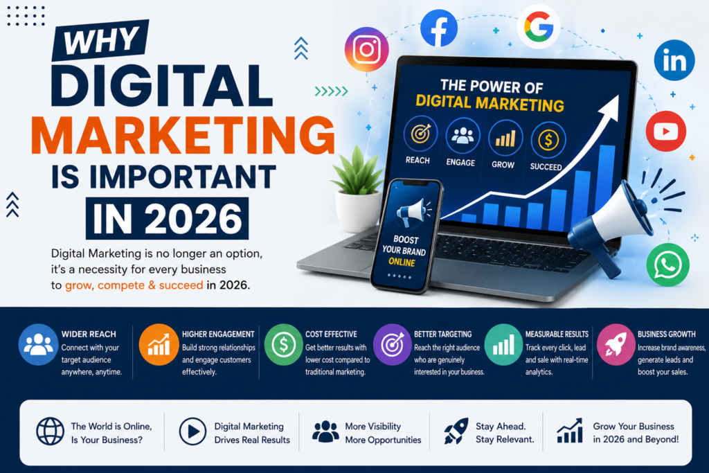 Why Digital Marketing is Important in 2026